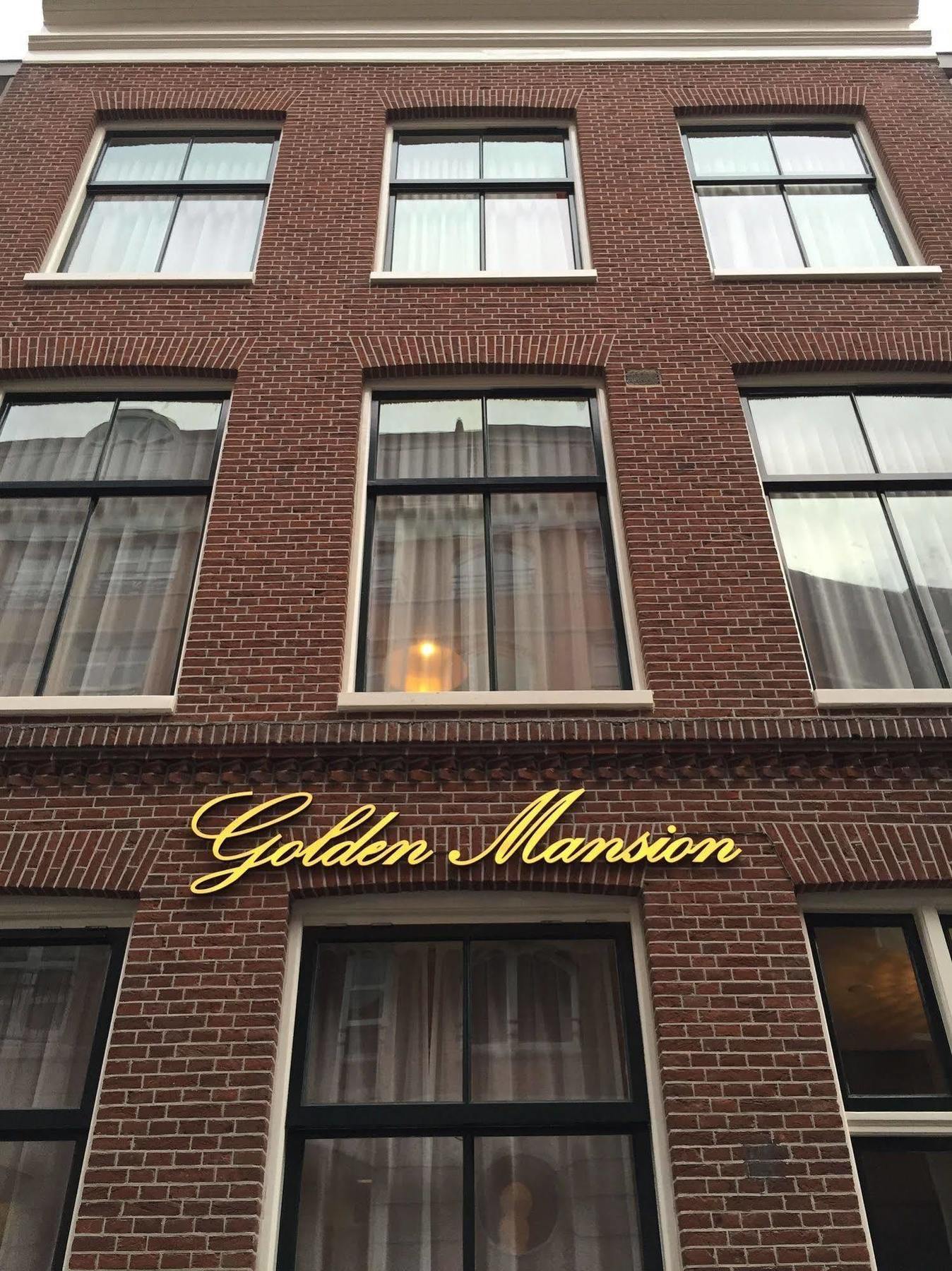 Golden Mansion Aparthotel Amsterdam Exterior foto